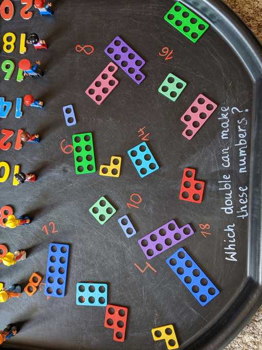 Joining doubles with x2 and counting in 2s | parentutor.co.uk